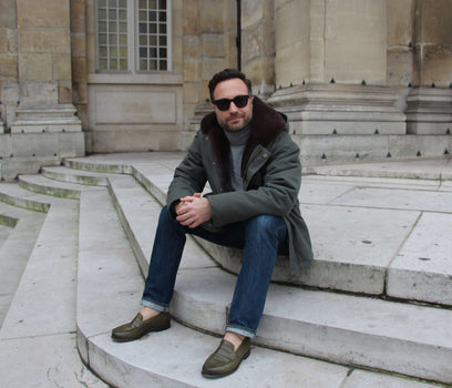 manteau homme luxe