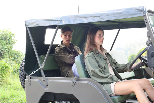 collection veste militaire femme