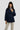 women's navy blue pea coat
