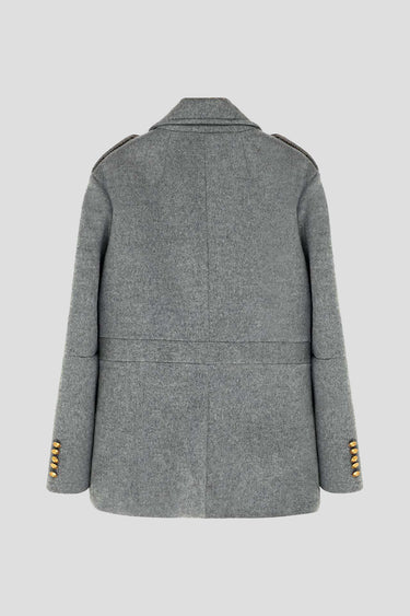 Veste cachemire grise G12