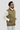Luxury beige men's cotton vest with cashmere collar
