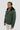 Parka vert kaki de luxe pour homme