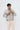 Beige Men's Luxury Bomber Jacket
