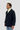 Blue cashmere jacket for men