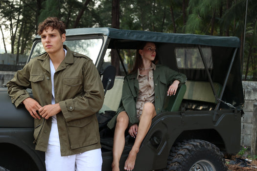 Veste multipoches homme été