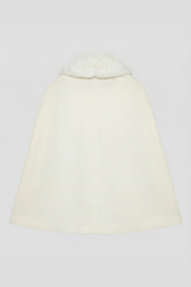 Manteau Cape cachemire U32 - en cachemire - femme - vue 2 - Coulange 1918