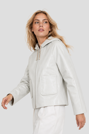 Veste de pluie ciré C17 pour femme par Coulange 1918 — confection artisanale française — vue 6