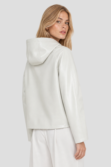 Veste de pluie ciré C17 pour femme par Coulange 1918 — confection artisanale française — vue 5