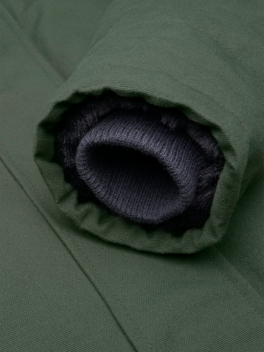 Parka Heritage verte kaki