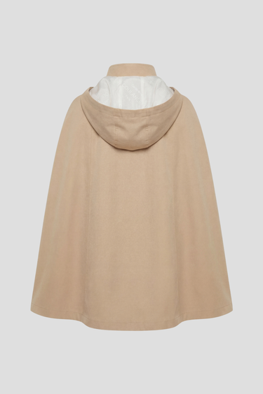 Manteau Cape beige C32 - femme - vue 2 - Coulange 1918