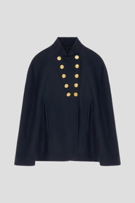 Cashmere officer cape B32 - in cashmere - Coat - Coulange 1918