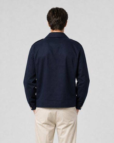 Veste Officier B16 en coton pour homme par Coulange 1918 — confection artisanale française — vue 4