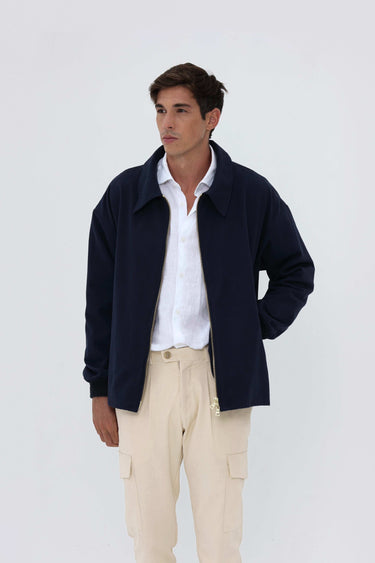 Veste Bleue Marine Homme Luxe