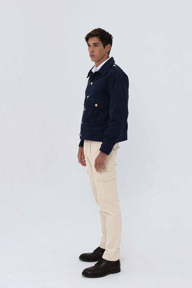 Veste Bleue Marine Homme Luxe